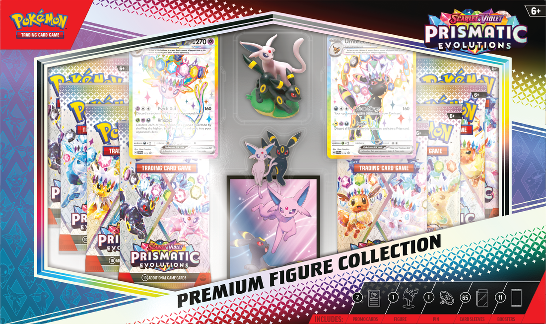 POKEMON SCARLET AND VIOLET PRISMATIC EVOLUTIONS PREMIUM FIGURE COLLECTION