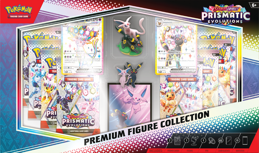 POKEMON SCARLET AND VIOLET PRISMATIC EVOLUTIONS PREMIUM FIGURE COLLECTION