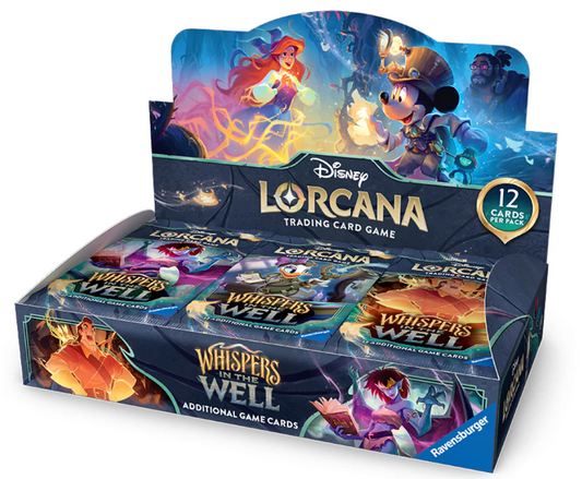 Disney Lorcana: Whispers in the Well - Booster Box (Pre-Order)