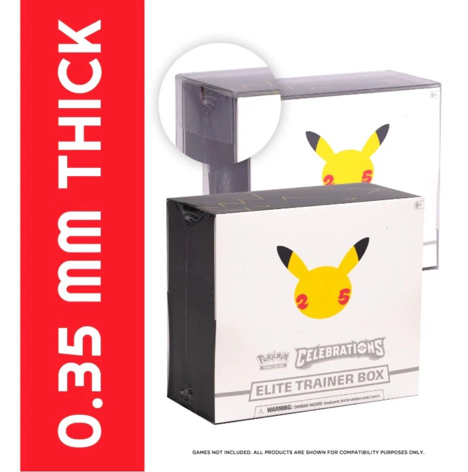 Evoretro DISPLAY CASE PROTECTOR FOR POKEMON ETB