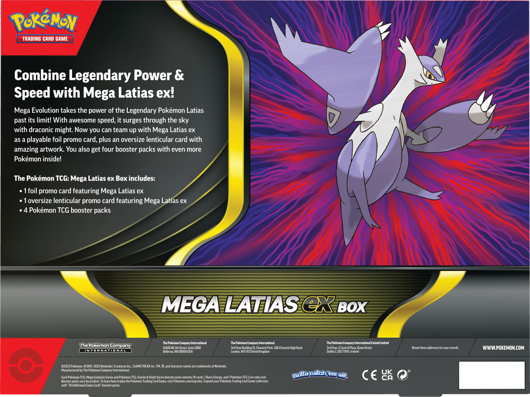Pokémon Mega Latias ex Box PREORDER
