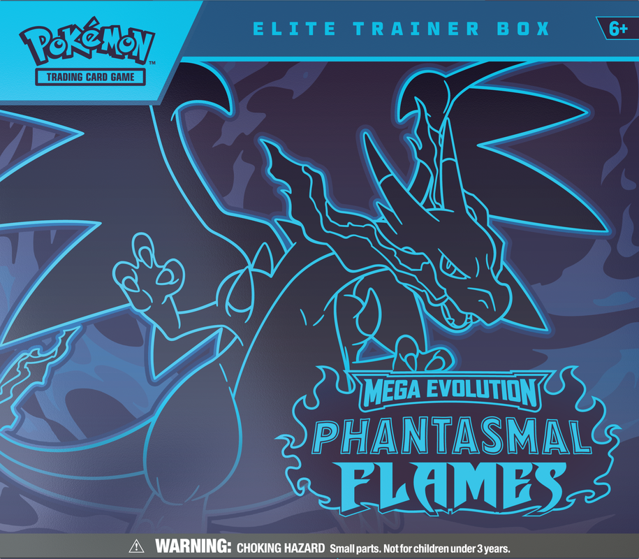 Pokemon - Mega Evolution - Phantasmal Flames - Elite Trainer Box (Pre-Order)