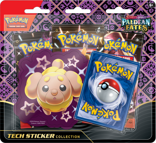 Pokemon - Scarlet and Violet - Paldean Fates - Tech Sticker Collection (Preorder)