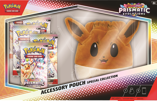 Pokémon Prismatic Evolutions Accessory Pouch Special Collection