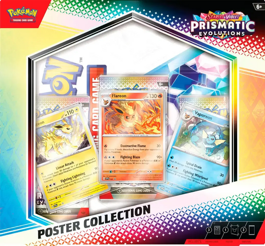 Pokémon Prismatic Evolutions Poster Collection