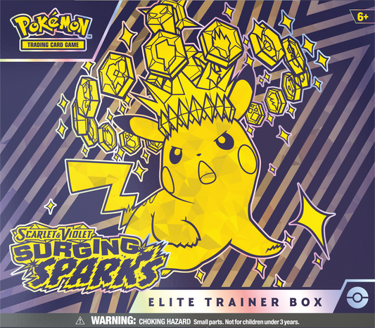 Pokemon - Scarlet and Violet - Surging Sparks - Elite Trainer Box (Preorder)