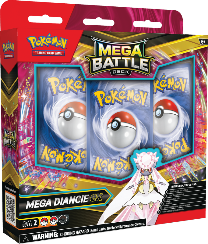 Pokémon Mega Battle Deck Diancie ex (PREORDER)