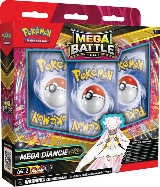 Pokémon Mega Battle Deck Diancie ex (PREORDER)