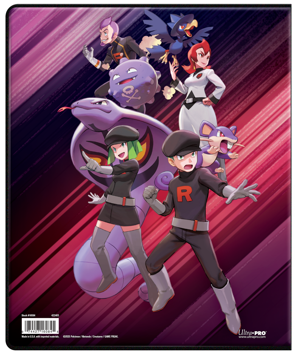 Ultra PRO Portfolio 9PKT Pokémon Team Rocket