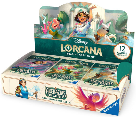 DISNEY LORCANA SET 7 ARCHAZIA’S ISLAND BOOSTER