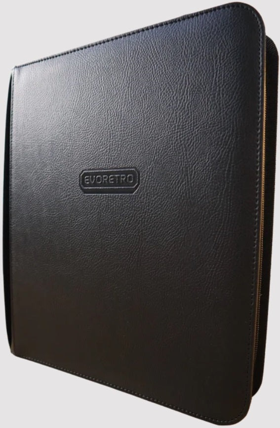 Evoretro SHIELD+ COMPACT 96 TOPLOAD CARDS BINDER BLACK