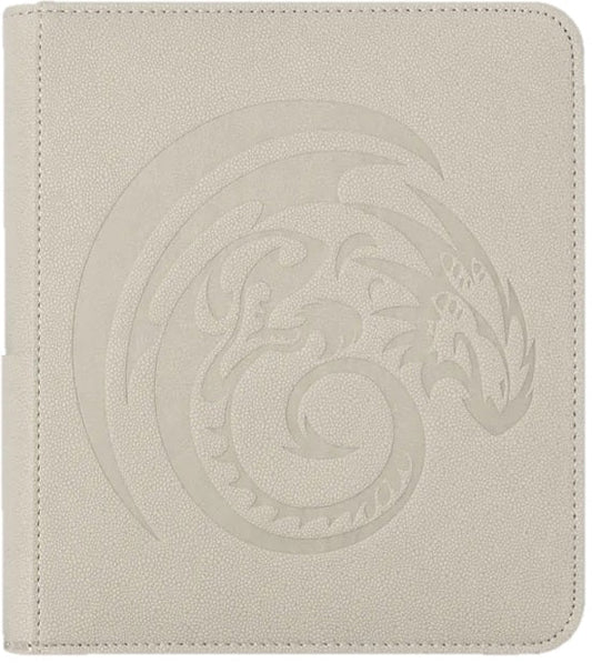 DRAGON SHIELD CARD CODEX ZIPSTER BINDER SMALL WHITE