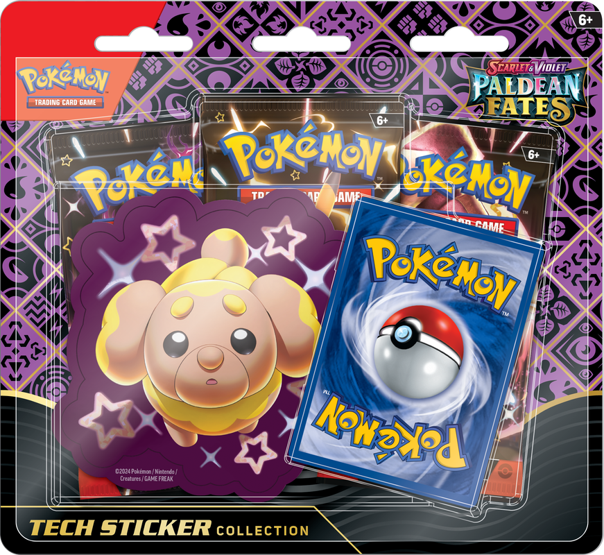 Pokemon - Scarlet and Violet - Paldean Fates - Tech Sticker Collection (Preorder)
