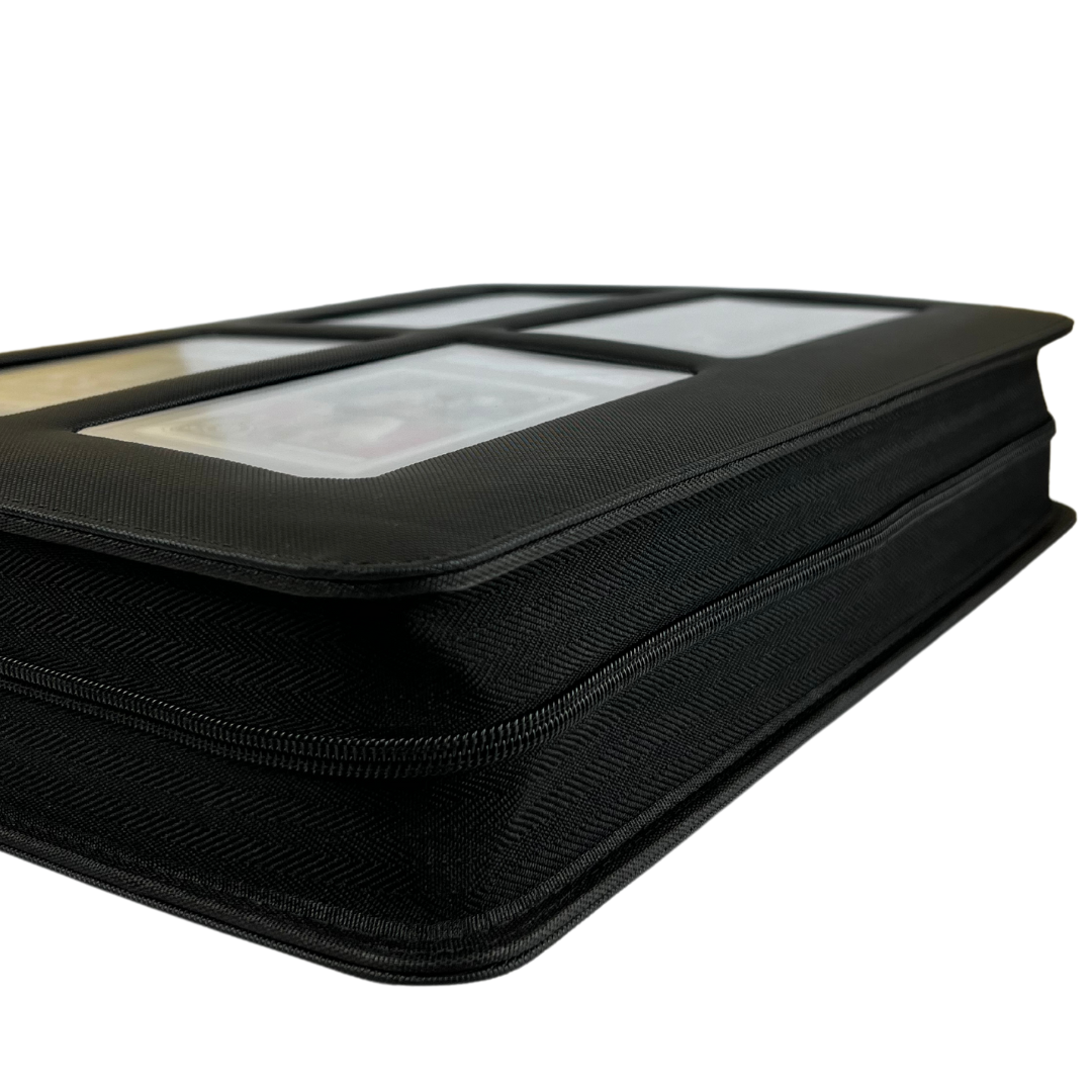 ER PREMIUM CARD SLAB BINDER WITH WINDOW BLACK