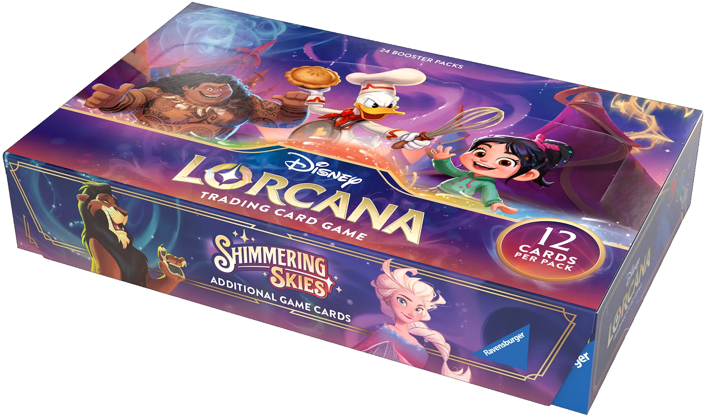 DISNEY LORCANA SET 5 SHIMMERING SKIES BOOSTER