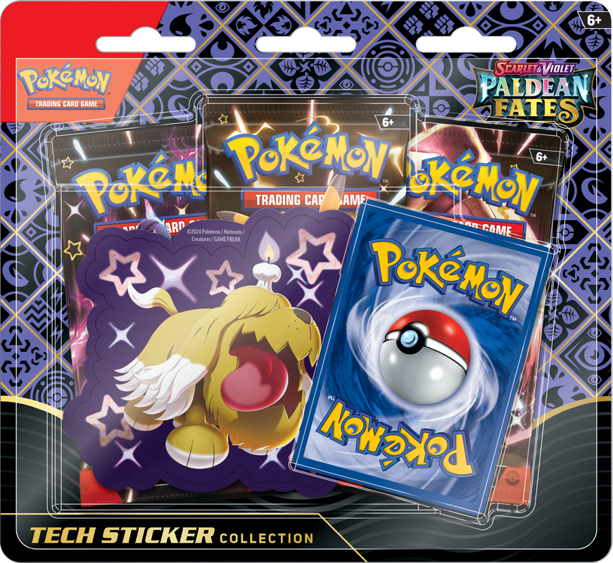 Pokemon - Scarlet and Violet - Paldean Fates - Tech Sticker Collection (Preorder)