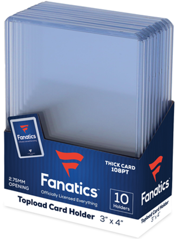 FANATICS TOP LOADERS – 108 PT (10CT)