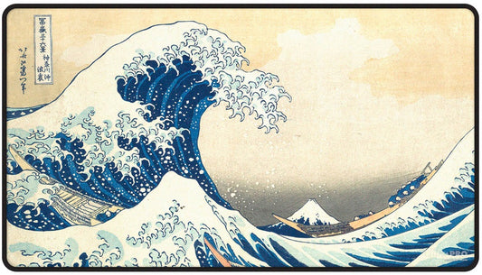 Ultra Pro PLAYMAT THE GREAT WAVE OFF KANAGAWA BLACK STITCH