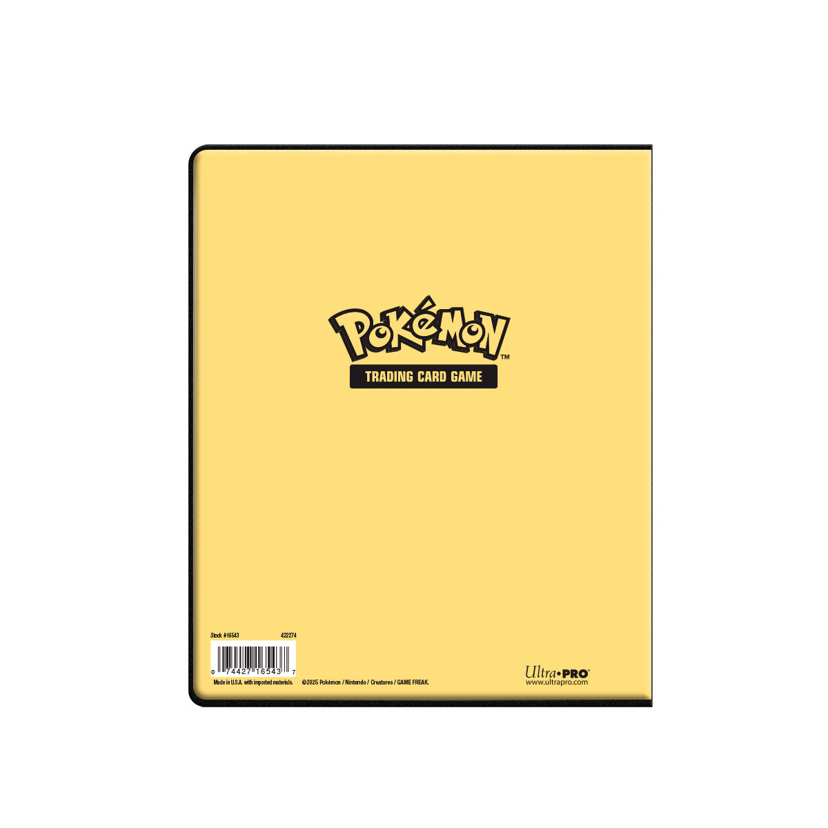 UP PORTFOLIO 4PKT POKEMON PIKACHU 2025