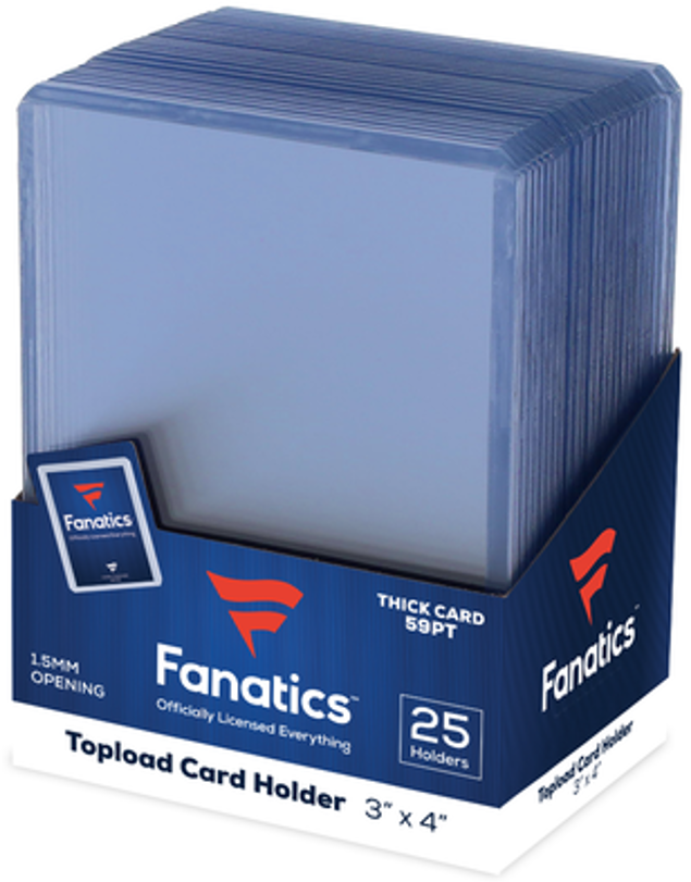 FANATICS TOP LOADERS – 59 PT (25CT)