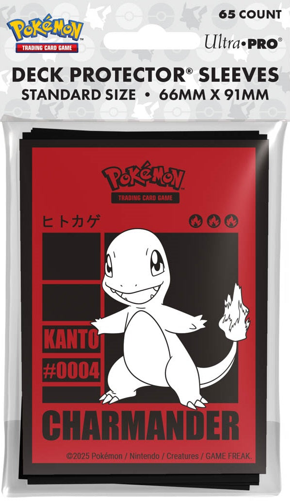 Ultra Pro D-PRO Pokémon Charmander 2025 65CT Sleeves