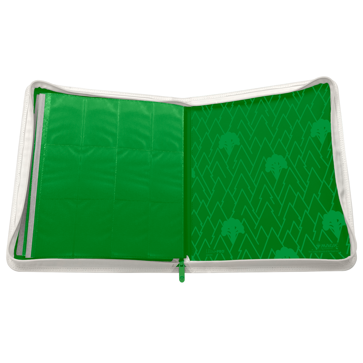 UP ZIP BINDER PRO 12PKT MTG MANA 8 FOREST
